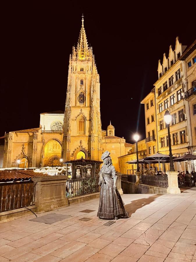Atico Al Lado Del Ayuntamiento Appartement Oviedo Buitenkant foto